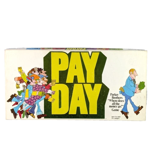 Vintage 1975 Parker Brothers Payday Game No. 32 100% COMPLETE Family Gift