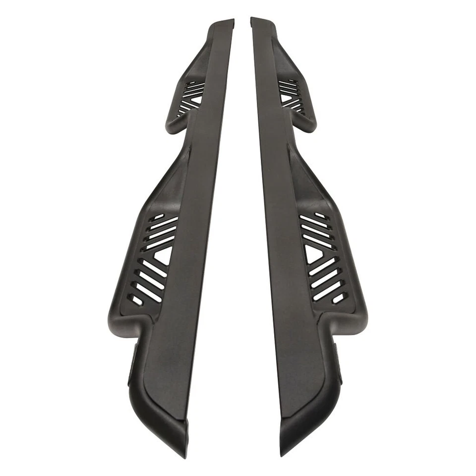 For Chevy Silverado 2500 HD 01-19 Drop Steps 4" Outlaw Series Cab Length Black Foto 3 de 4