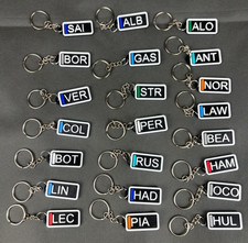 F1 Driver Keychain Formula 1 Keyring 2026 Motorsport Racing Car Fan Gift