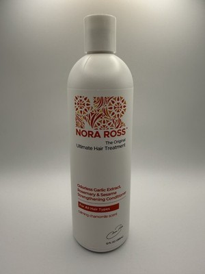 Nora Ross Ultimate Garlic Treatment Conditioner Normal Hair Types 12 fl oz - New