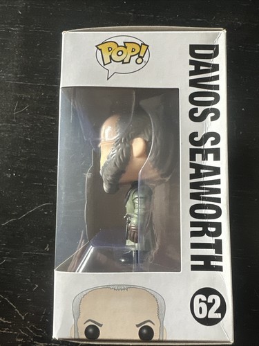 Funko POP! Television Game of Thrones Davos Seaworth #62 Vinyl Figure DAMAGED - Picture 2 of 7