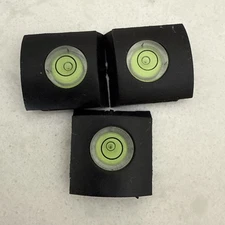 3  X Flash Hot Shoe Cover With Bubble Level For Nikon Canon Contax Pentax Fuji