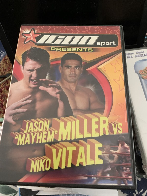 ICON Sport Jason Mayhem Miller vs Niko Vitale DVD LN