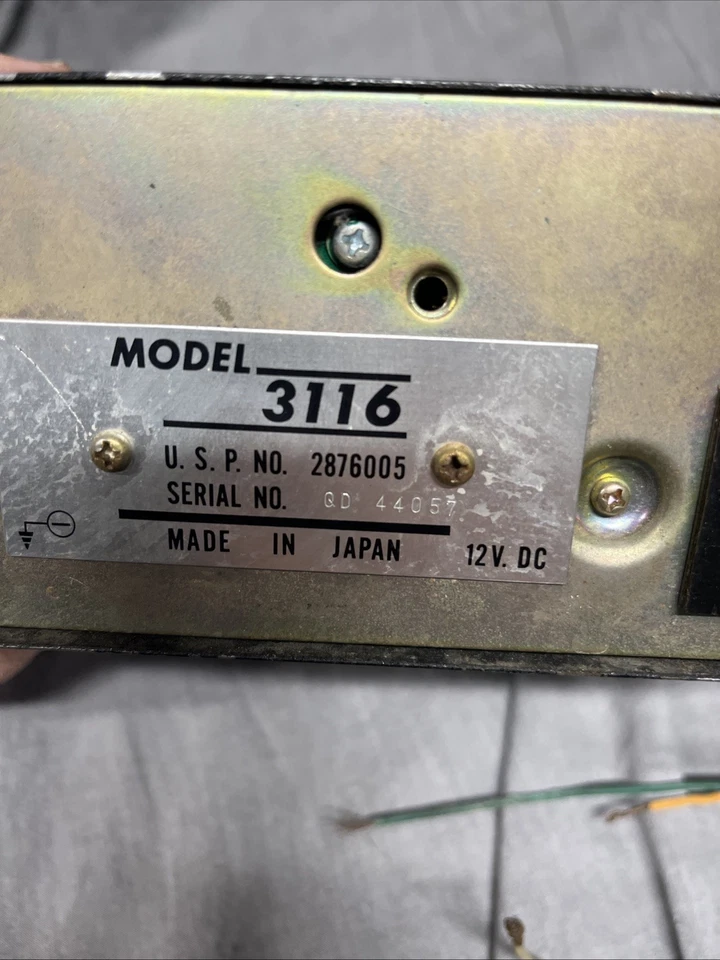 Reproductor de audio retro Craig Pioneer estéreo 45x vintage de 8 pistas modelo 311) sin probar Foto 3 de 4