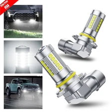AUXITO 9006 HB4 LED Fog Bulbs Conversion Kit Low Beam Bright 6000K White 1-9Pair
