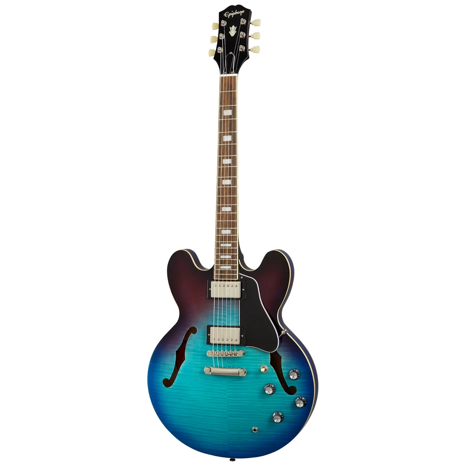 GUITAR & ACCESSORIES | Epiphone ES-335 Blueberry Burst, Marshall & Accessories - Image 3 of 4