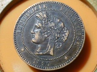10 CENTIMES CERES 1897 A RECHERCHEE & BELLE QUALITE TTB !