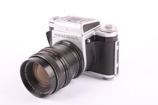 Pentacon Six TL Vintage Medium Format SLR Working w/Biometar 2.8/120