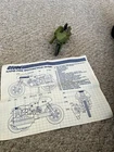 Vintage 1982 Hasbro GI Joe ARAH RAM Cycle Motorcycle & Blueprints