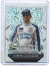 JUSTIN ALLGAIER 2025 PRIZM RACING THROWBACK WHITE SPARKLE CARD # 157