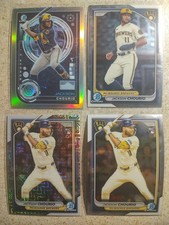 Jackson Chourio (4) Card Rookie Lot