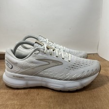 Brooks Glycerin 20 Women's Size 9.5 White Running Shoes Sneakers 1203691B
