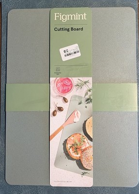 Figment Cutting Board Made Of Rice Husk & Recycled Plastic - Green - 2 Pack