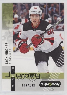 2019 Synergy Rookie Journey Away Jersey Photo Variation /199 Jack Hughes RC y4i