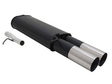 Endschalldämpfer Auspuff VW Passat 3B/3BG 96/05 - 2x90mm RL