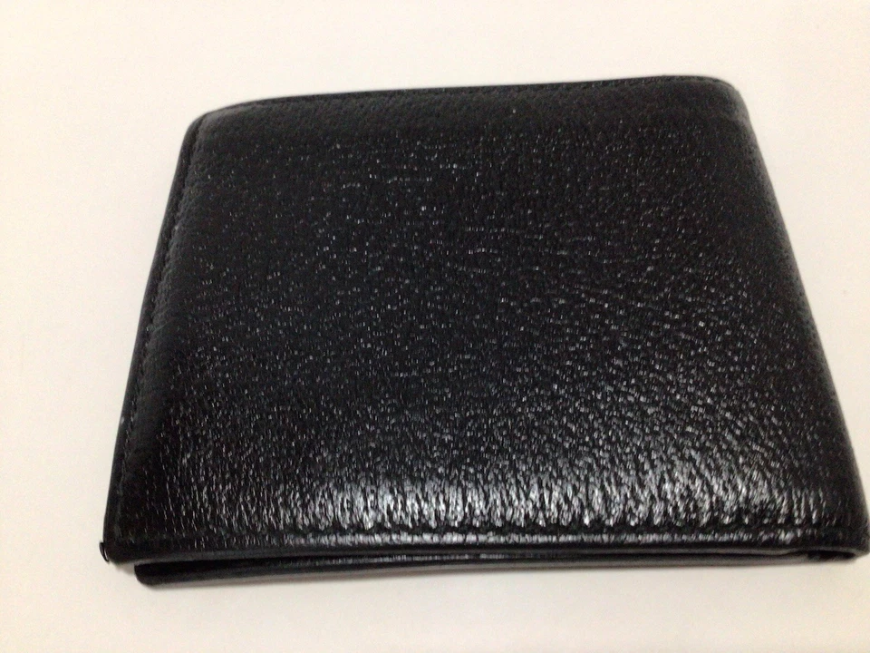 CARTERA DE CUERO NEGRA GUCCI para hombre Foto 3 de 4