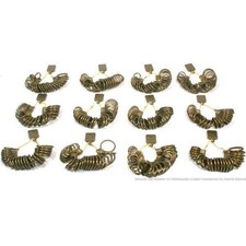 12 Plastic Ring Finger Sizing Gauges Sizes 1-13 Jewelers Jewelry Tool