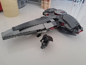 Lego Star Wars 7663 Sith Infiltrato with Darth Maul Complete