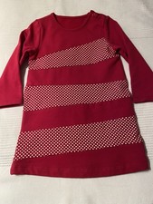 Jako-o Neu kuscheliges Kleid  Mädchen Jakoo Größe 80/86 Pink Rot weiße Pünktchen
