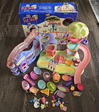 Littlest Pet Shop Whirl Around Playground and Pet Playhouse Set with Accessories