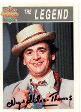 Doctor Who Trading Card Cornerstone #330 Signed by NIGEL MILES-THOMAS