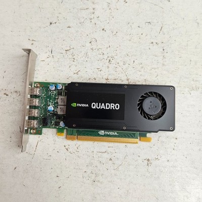 NVIDIA Quadro K1200 4GB GDDR5 SFF 4 x Mini DP Graphics Card Low Profile