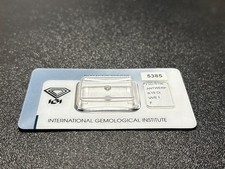 Diamante naturale certificato IGI, purezza VVS1, 0,15 ct