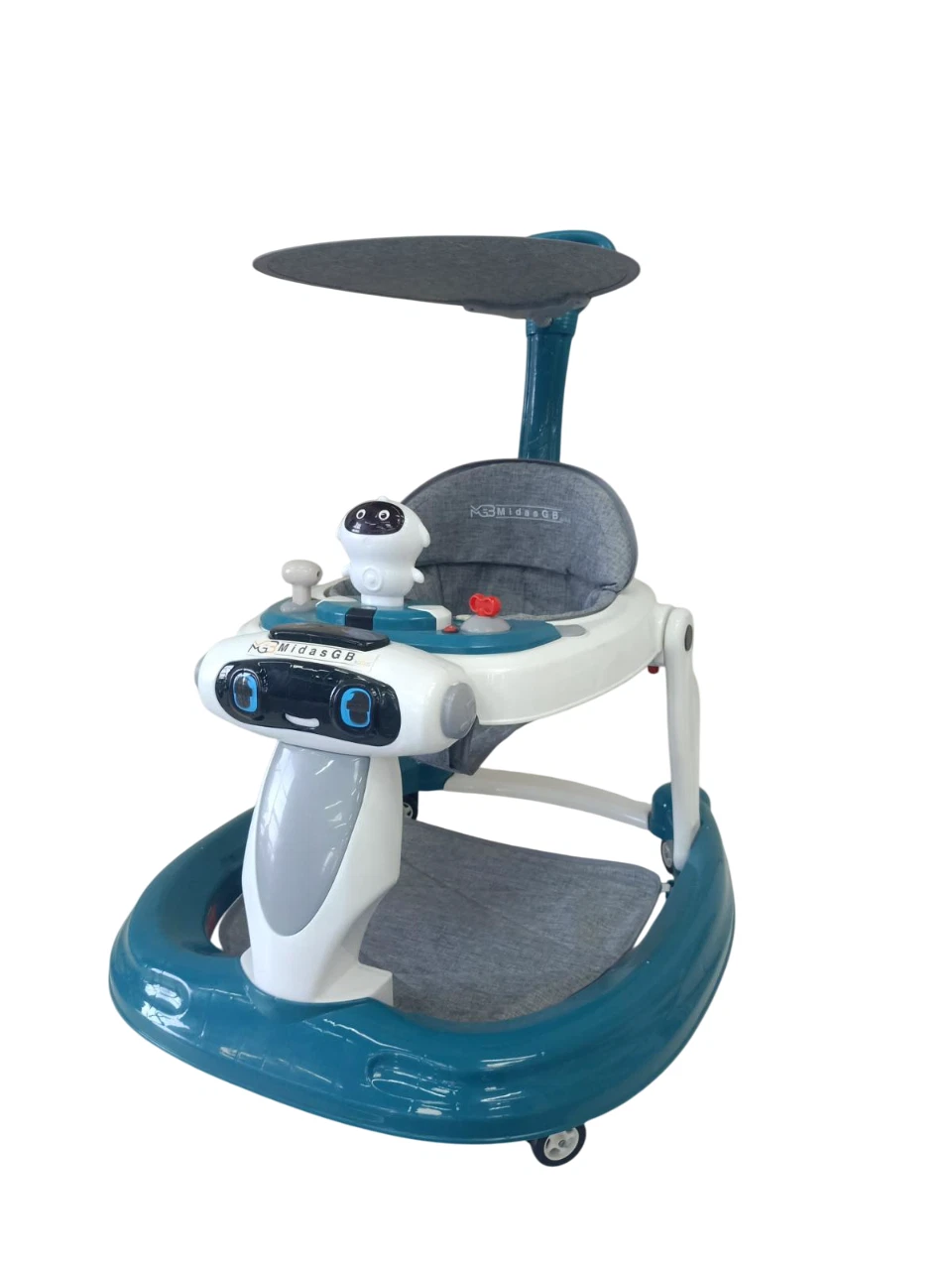 Toddler Baby Walker with Fun Play Tray | Smooth Rolling Wheels for Mobility
Opens in a new window or