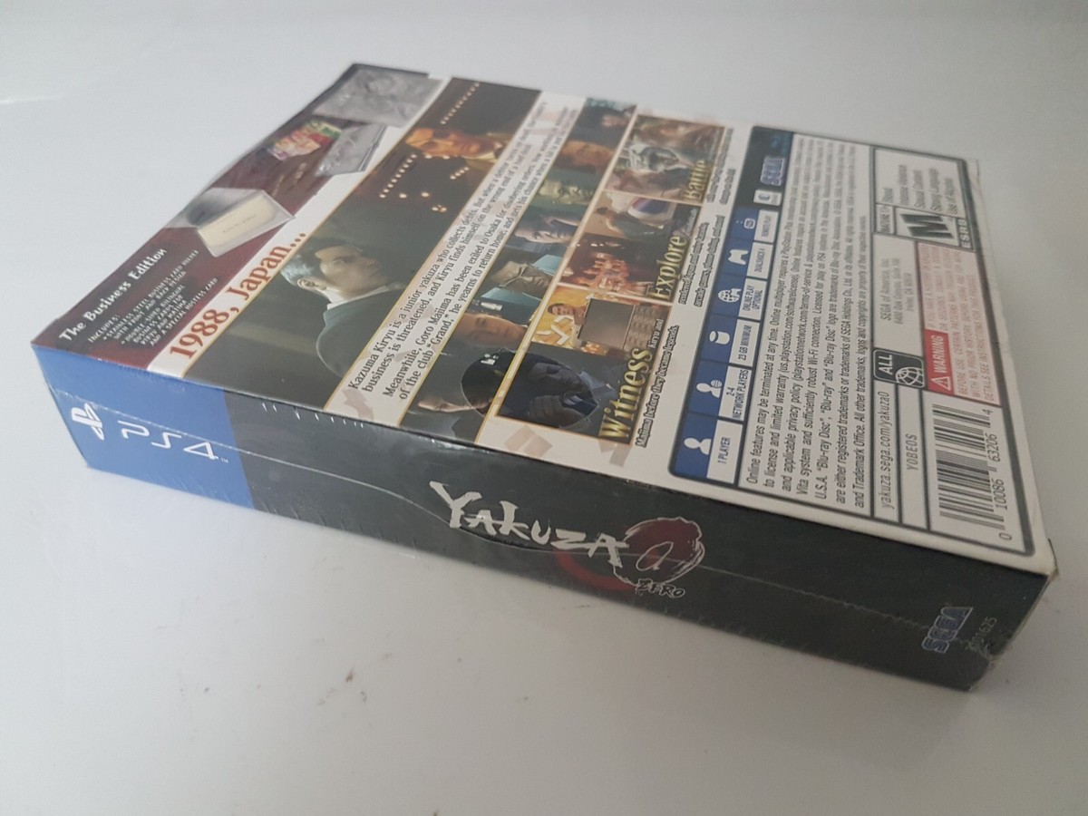 Yakuza 0 Zero (Business Edition) [PlayStation 4] [PS4] [2017