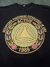 Vintage Active Shirt Skate 90s Hookups Stussy World Of Industries Birdhouse RARE