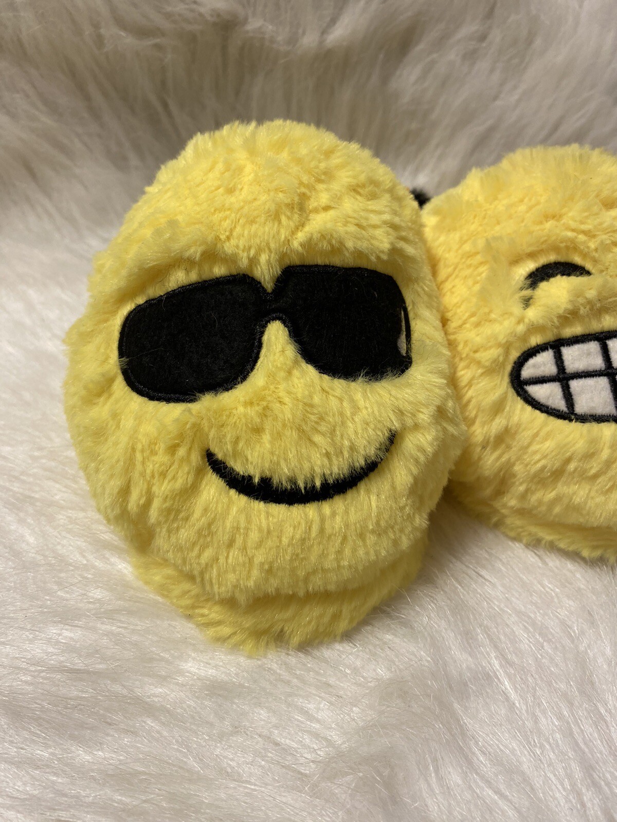 PANTOFOLA D’ORO Pantofole Bambina Taglia S 11 12 Giallo Emoji Scarpe Slip On