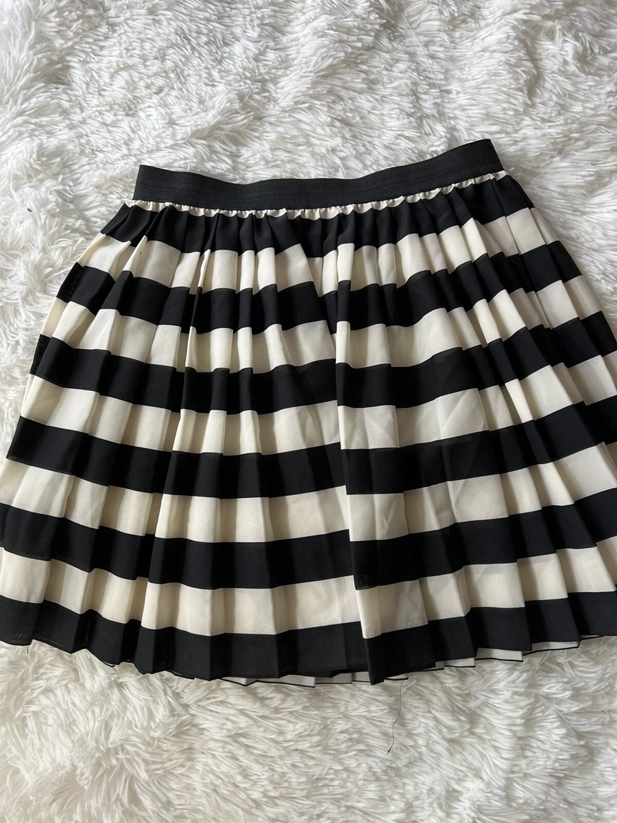 White pleated skirt h&m cheap