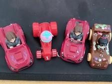 McDonalds Happy Meal Disney Toy Racers Lot- Taffy, Glitch, Shank 2018