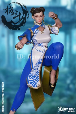 PLAY TOY P026 1/6 Street Girl The Fighter Goddess ChunLi Action Figure  Model Toy | eBay