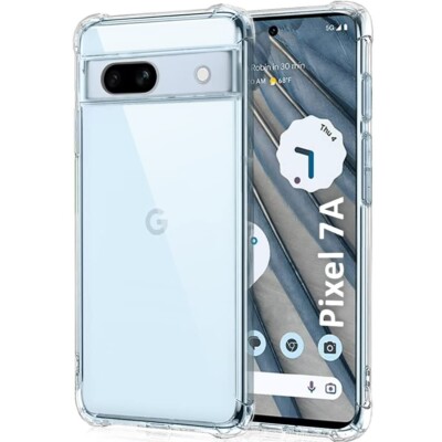 Schutz Hülle für Google Pixel 7A Handy Case Cover Bumper Stoßfest mit Ecken