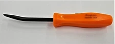 *NEW* Snap-On POCKET PRY BAR ANGLED BLADE - ORANGE HARD HANDLE, PBMB5O ~ 5" LONG