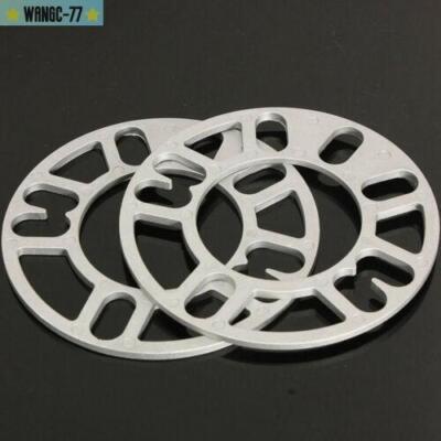 Cruize 5mm Universal Alloy Wheel Spacers – Pair, Fits 4 Or 5 Stud, 58.1mm Centre Bore