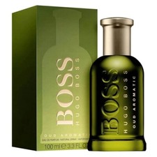 MEN HUGO BOSS BOSS BOTTLED OUD AROMATIC EDP NATURAL SPRAY 100 ML/3.3 FL.OZ. NIB