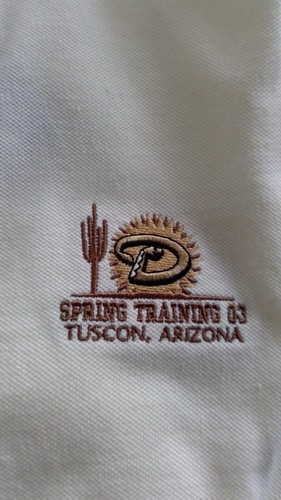 2003 Arizona Diamondbacks Spring Training Polo Shirt - Never Worn - Picture 2 of 3