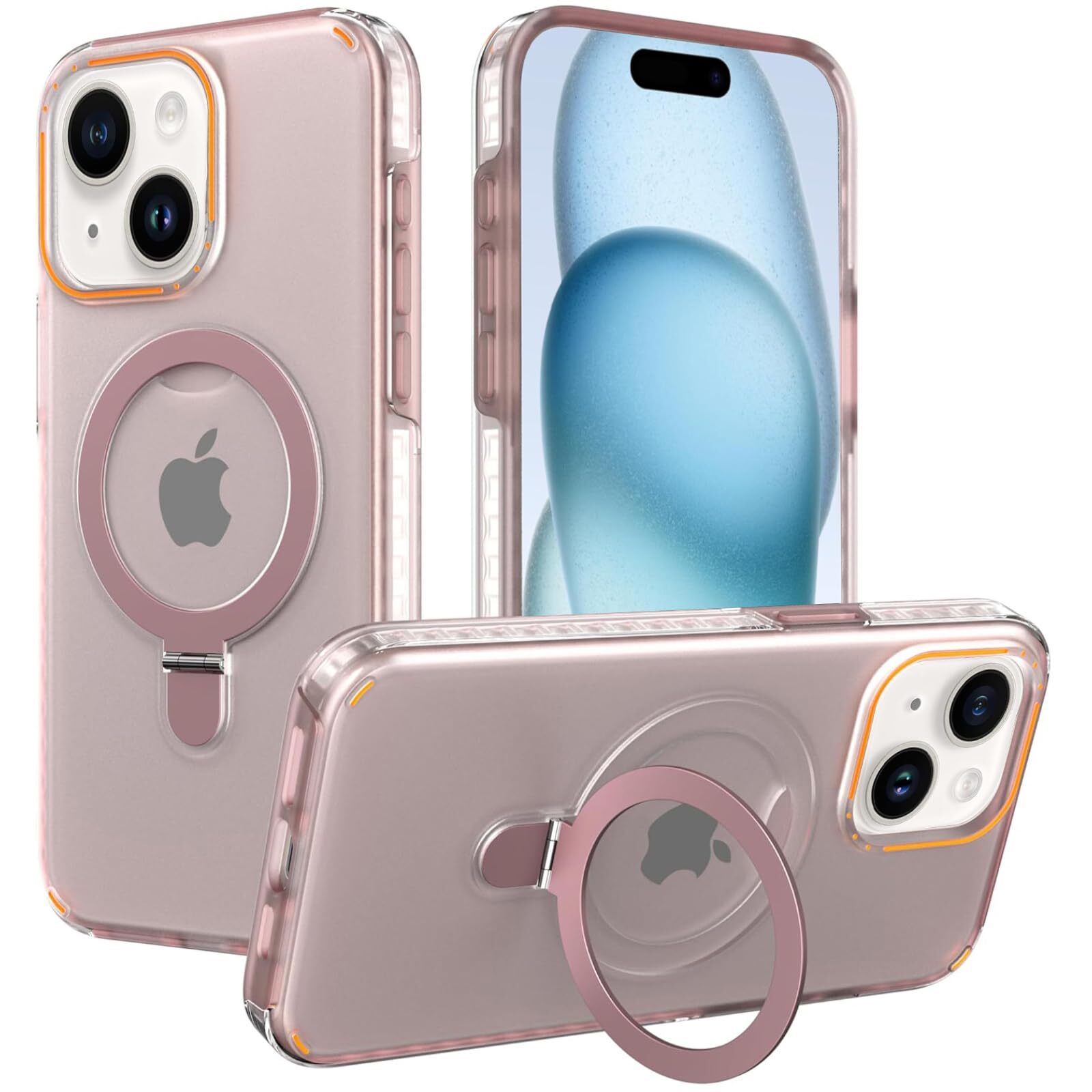 for iPhone 15 Case Magsafe Compatible iPhone 15 Case Smartphone Cover Wirel 442