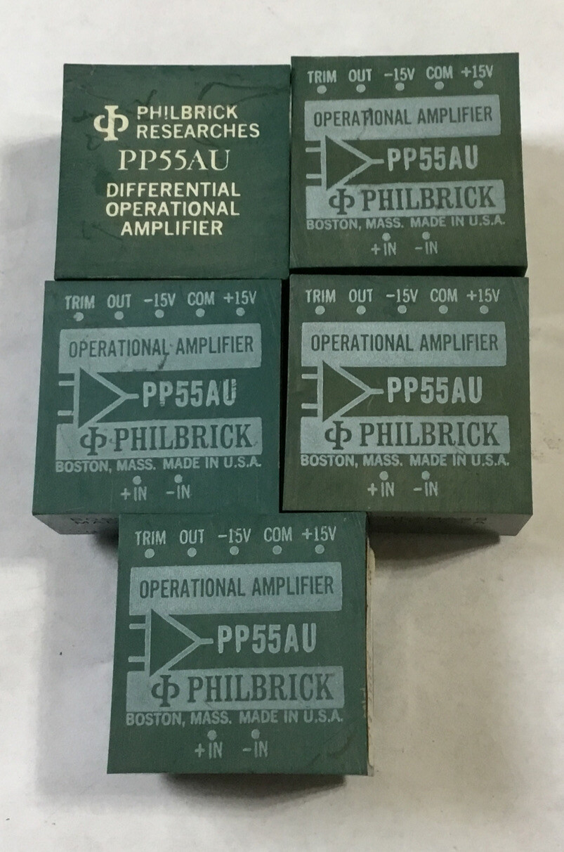 PHILBRICK RESEARCHES DIFFERENTIAL OPERATIONAL AMPLIFIER 7-PIN