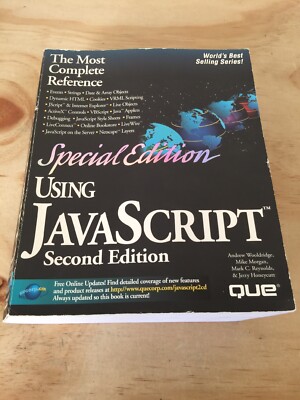 Special Edition Using JavaScript by Mark C. Reynolds; Andrew Wooldridge