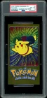 2000 Topps Pokemon TV Pikachu Oversized Jumbo Tin Topper #4 PSA 8