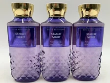 Bath & Body Works Starlit Night Aloe & Vitamin E Shower Gel Full Size S/3 #1024B