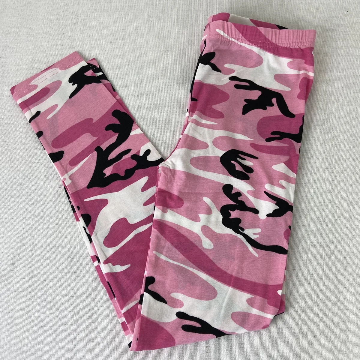 Womens Camo Pink Camouflage Military Spandex Leggings Rothco 3188 Size  Large