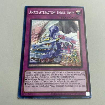 Yugioh! Amaze Attraction Thrill Train POTE-EN077 Power Of The Elements Common