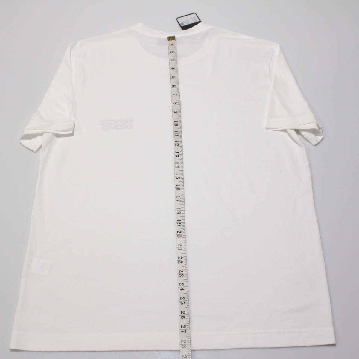 Kiton D5770500120001 関税送料込 Kiton NWT KNT Short Sleeve Logo T-Shirt Size XXL in White