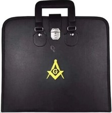 New Quality Lightweight Masonic Regalia Soft Case / Apron Holder Bag MM / WM