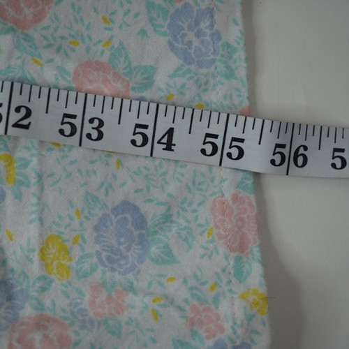 Carriage Court Robe Nachthemd Blumen Baumwolle Flanell Gr. S Peter Pan Kragen Vintage - Bild 8 von 12
