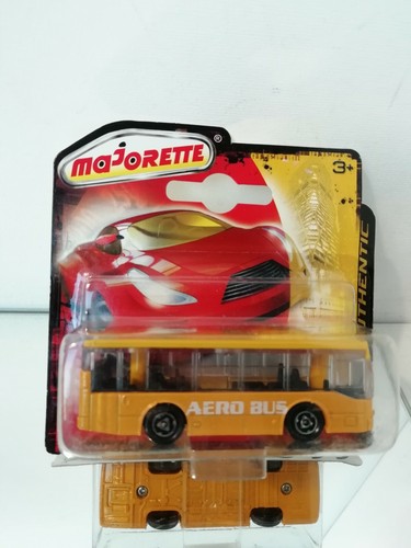 Majorette Aero Bus en amarillo en la ampolla - Imagen 2 de 3
